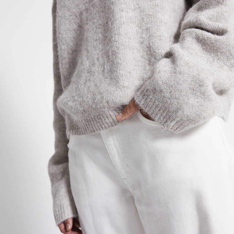 Knit sweater "Emma" Light Beige